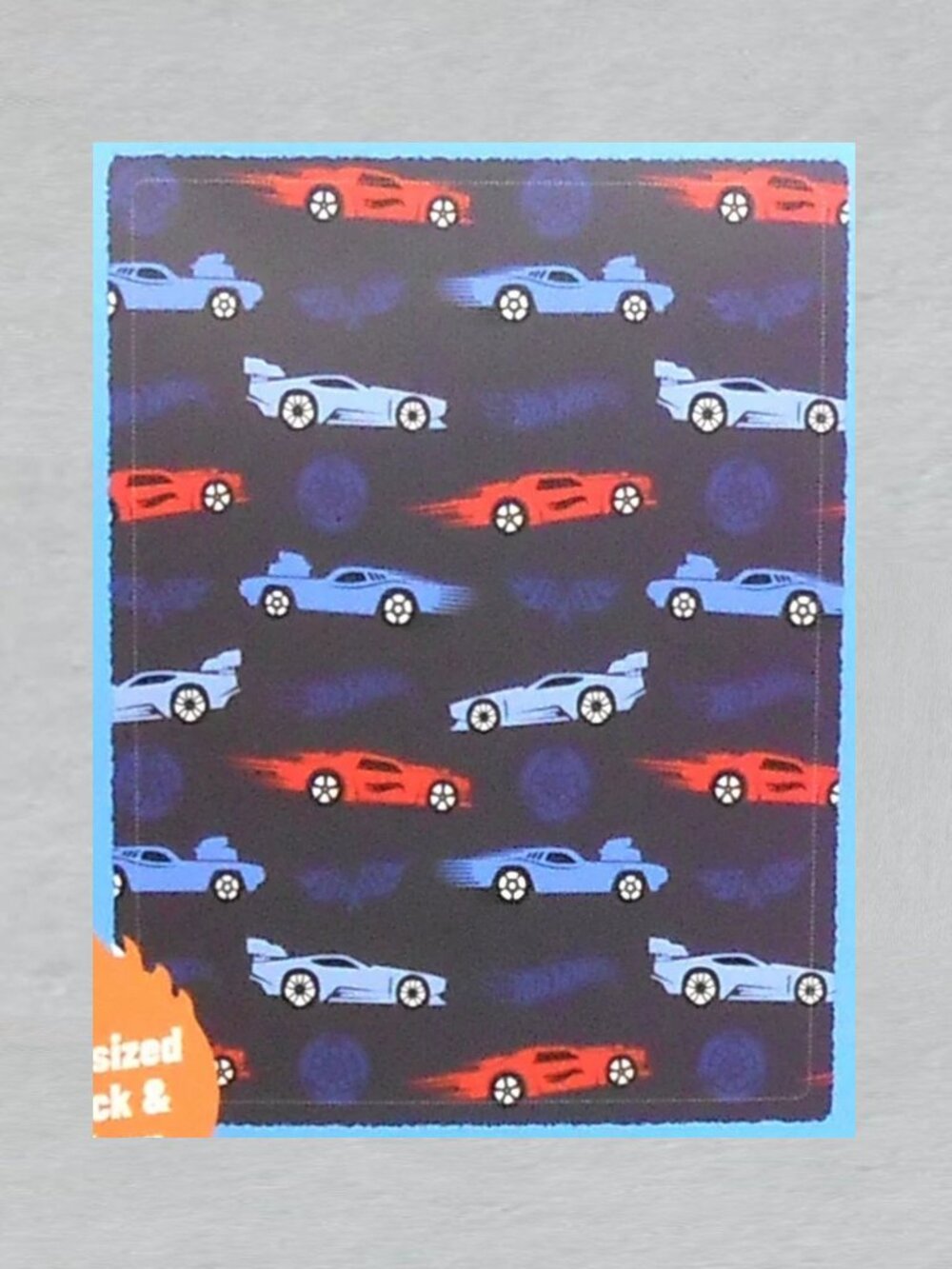 Hot Wheels Plush Throw Blanket 40 x 50 inches